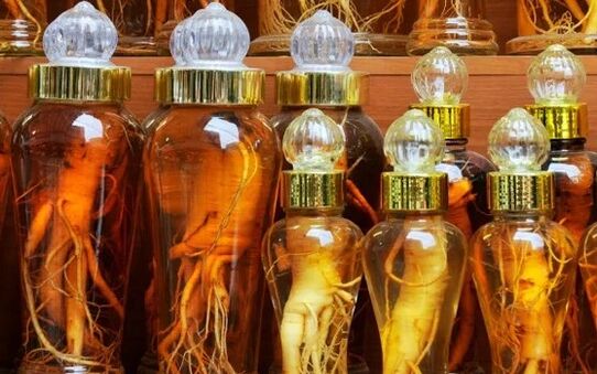 Tintura de álcool de ginseng